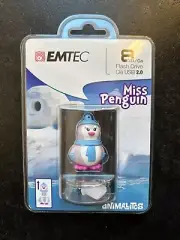 Emtec Animalitos 2.0 USB Flash Drive Data Storage 8gb ( ECMMD8GM336 ) NEW