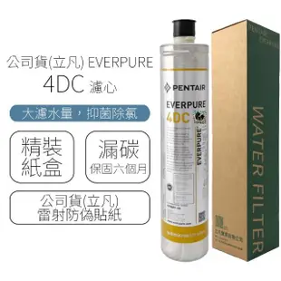 【Pentair】EVERPURE 濾心 4DC