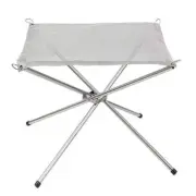 304 Grade Stainless Steel Folding Firepit Mesh Plate Temperature 450°C Resist