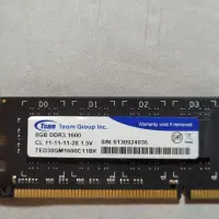 在飛比找蝦皮購物優惠-TEAM GROUP 十銓DDR3 1600 8G 桌機記憶