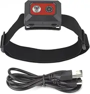 1080P Night Vision Head Mounted Camera with LED Light for Outdoor Sport Travel
