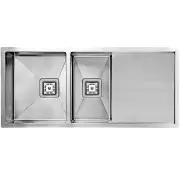 Dromma Stainless Steel Sink - 1000mm 1 1/2 Bowl with Drainer - 1.5mm Thick