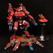 T'au Empire Commander painted Warhammer 40k Farsight Enclaves Xenos Magnetized 1