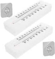 Zerodeko 2pcs Outside Key Hider Outdoor Thermometer Outdoor Key Hider Key Hiding Devices Key Hider Outdoor Thermometer Hide a Key Hidden Compartment Containers Thermometer Key Case Plastic