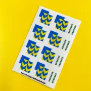 Model Rail OO 4mm Gauge Scale Railfreight sub-sector METALS logos stickers