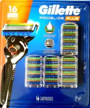 Gillette ProGlide Plus Men's 5-Blade Razor 16 Cartridges Fusion5/Proglide Handle