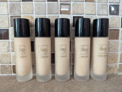 LOT OF 5 AVON FMG CASHMERE 24 HOUR NOUGAT 30ML/1FL OZ LIQUID FOUNDATION