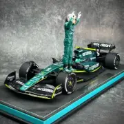 Spark 1/18 Aston Martin AMR22 GP Abu Dhabi 2022 #5 S. Vettel Last Race 18WS012