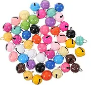 50pcs Pet Bell Puppy Collars for Small Puppies Small Decorative Bells Multicolor Puppy Collars Pet Necklace Charm Party Bell Decor Pet Collar Dog Collar Bell Pendant Key Iron