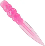 1.4" Floating Flat Tail Soft Bait Slow-Sinking Fishing Bait with Fishy Scent for Bass, Walleye and Panfish Soft Plastic Baits