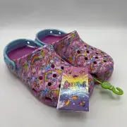 Crocs Classic Lisa Frank Pink Unicorn Clog Women’s Size 6 / Juniors Size 4 FUN