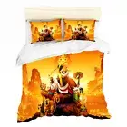 Doona/Quilt/Duvet Cover Set Single/Double/Queen/King Bed Kung Fu Panda Linen