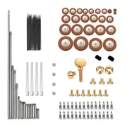 119Pcs/Set Alto Sax Saxophone Repair Parts Screws + Saxophone Springs Kit DIY Tool Woodwind Instrument Accessories As shown