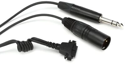 Sennheiser 2m (6.56') Headset Cable with XLR-3 Connector & 1/4" Jack Plug - New!