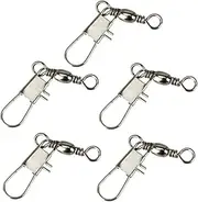 JOINPAYA 50Pcs B Type Crank Fish Hooks Durable Sharpened Offset Design for Enhanced Success for Freshwater Saltwater Tackle