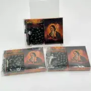 3 Pack Saint Benedict Catholic Rosary Prayer Beads Black Silver Cross Jesus New