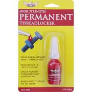 DynaGrip Threadlocker - High Strength, Red, 10mL