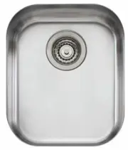Oliveri DIAZ SINGLE BOWL UNDERMOUNT SINK 361x182x431mm Stainless Steel