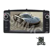 Car Stereo Radio GPS Touch Screen USB W/Camera Fit For Toyota Corolla 2003-2008