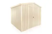 NEW Stratco Stubbie Smartspan Hinged Door Shed Robust Outdoor Garden Shed