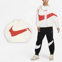 在飛比找PChome24h購物優惠-Nike 耐吉 外套 Swoosh Jacket 男款 米白