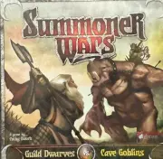 Summoner Wars Starter Deck - Guild Dwarves vs. Cave Goblins 2nd Ed VG+/NM