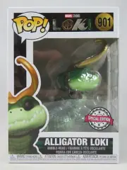 Marvel Funko Pop - Alligator Loki - Loki - No. 901 - Free Protector