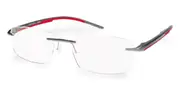 PROGEAR OPT-1101 4 Men's Glasses Gunmetal Size 56 - Private Health Rebate - Blue Light Block Available