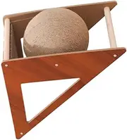 Ball Cat Scratching Board Scratch Resistant Funny Cat Scratcher for Indoor Kittens Durable Stable Design for Cats to Stress Exercise Cat Lovers