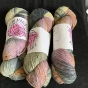 alpaca wool blend yarn hank 3* 100g (#A864)