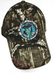 MASSE Contracting Ball Cap Hat Mossy Oak Camo Oil Field Ship Marine Services