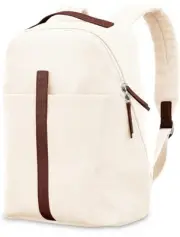 Samsonite Virtuosa Carry-On Travel Backpack Padded Laptop Sleeve, Off White