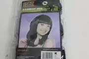Totally Ghoul Black Pageboy Wig For Ages 3+ OSFM KMart NEW