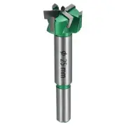 Forstner Drill Bit 1" (25mm) Carbide Upgraded 3 Flutes Wood Hinge Drill Bits
