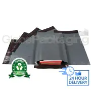 2000 x STRONG Grey Postal Mailing Bags 9x12" 9 X 12"
