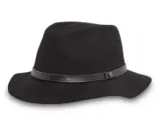 SUNDAY AFTERNOONS Tessa Hat Black Size S/M New