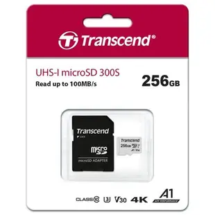 創見 32G 64G 128G 256GB TF 記憶卡microSD 4K U1 C10 V30 原廠公司貨 贈收納盒