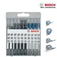 在飛比找蝦皮商城優惠-BOSCH博世 10件式木、金屬綜合線鋸片組 HSS木工用金