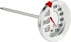 AH1 Stainless Steel Oven Safe Meat Thermometer, Extra Large 2.5-Inches Dial, ...