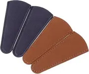 DOITOOL 4pcs Leather Scissors Cover Set Scissors Protector for Sewing Protection Scissor Case Tailor