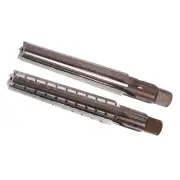 MT2 Morse Taper Reamer H8 6 Flutes Steel for Aluminum, Copper, Plastic 2-Pieces