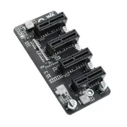 PCIe Expansion Card 4 Way Gen 2 X 1 PCIe Packet Switch 4P for Raspberry Pi Part