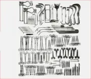 197 pcs Laparotomy Surgery Set - Best Quality Surgical Instruments Forceps Plier
