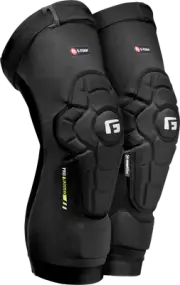 G-FORM Pro-Rugged 2 MTB Knee Guards - Black - 2XL KP3402017
