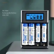 Smart USB Battery Charger 4 Slot For AA AAA NI-CD NI-MH Rechargeable Batteries