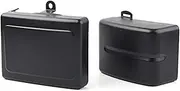 Side Battery Cover Protector, Harley, Dyna Low Rider FXDL, Fat Bob FXDF, Street Bob FXDB, Super Glide FXD, Wide Glide FXDWG, Switchback FLD 2006-2017, Matte Black Motorcycle Battery Side Cover
