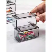 10pcs Hotwheels Acrylic Combined Storage Display Box Suitable For 1:64 Die Cast