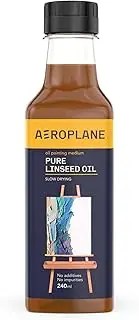 Aeroplane - Linseed Oil for Artists - Premium Art Supply (240 ML)