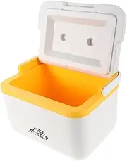 Kisangel Portable Insulated Cooler Box Lightweight Food Container with Handle for Camping Fishing and Picnics Keeps Food and Drinks Fresh