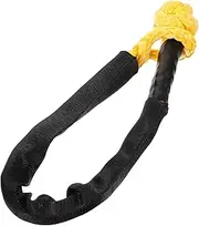 Mobestech Towing Recovery Straps Car Flexible Shackle Winch Shackle Synthetic Winch Cable High Strength Material Easy to Handle Difficult Towing Points Random